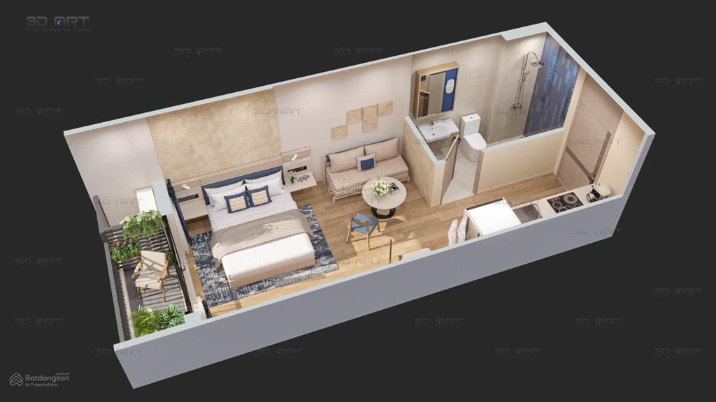 1,5 tỷ sở hữu studio 33m2 tại sun festo town  150m ra mặt biển, trung tâm bãi cháy.  0339 030 ***