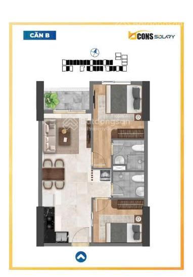 Chủ bán gấp solary 2pn2wc, đã đóng 396tr, bán thu về 330tr bao thuế phí