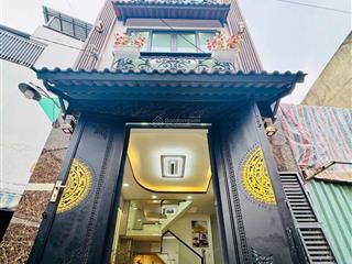 Ba đình, q8  ngang hiếm 5m nhà mới 3 tầng btct  hẻm thông  chỉ 4.7 tỷ