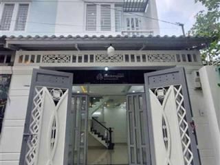 Thạnh xuân 24 nhà mới 3 tầng hẻm ô tô  gần chợ thạnh xuân dt 52.9m(4x14m) chỉ 5.5 tỷ tl
