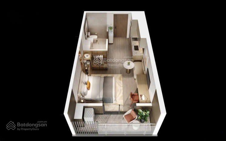 Chính chủ cần tiền giảm 250 triệu căn studio masteri trinity square