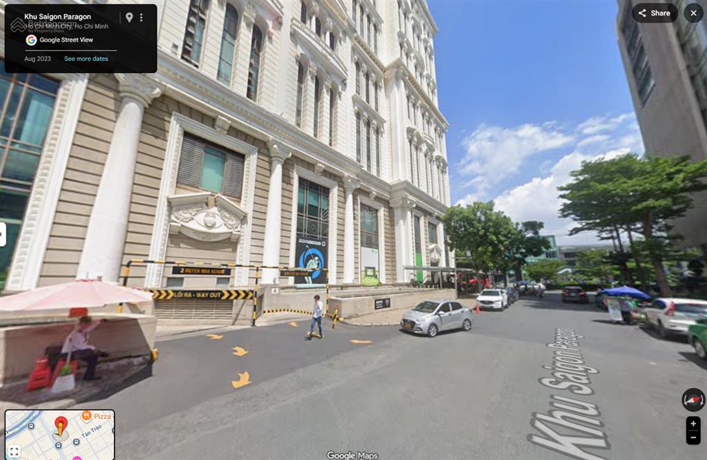 Bán đất tmdv sau lưng paragon phú mỹ hưng đg nguyễn lương bằng, được xây 8 tầng, dt sàn 3300m2