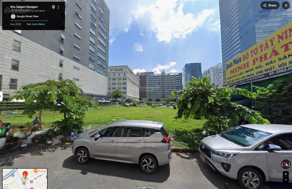 Bán đất tmdv sau lưng paragon phú mỹ hưng đg nguyễn lương bằng, được xây 8 tầng, dt sàn 3300m2