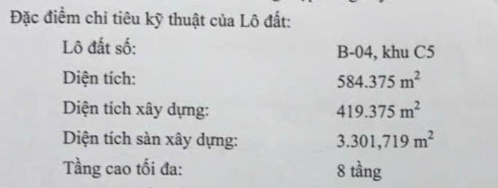 Bán đất tmdv sau lưng paragon phú mỹ hưng đg nguyễn lương bằng, được xây 8 tầng, dt sàn 3300m2