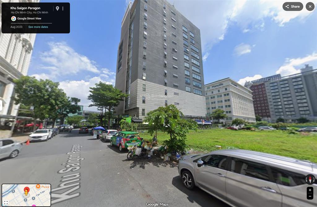 Bán đất tmdv sau lưng paragon phú mỹ hưng đg nguyễn lương bằng, được xây 8 tầng, dt sàn 3300m2