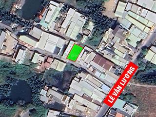 Bán đất 180m2, ngang 10m, cách 30m ra lê văn lương, 2 mặt tiền xe hơi, 4.5 tỷ