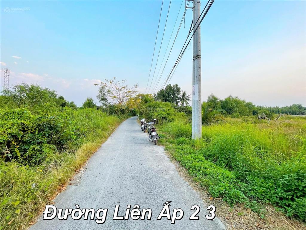 Bán đất làm nhà vườn, 1235m2 mặt tiền xe hơi, xã hiệp phước, ngang bề thế 18m, giá 3.7 tỷ