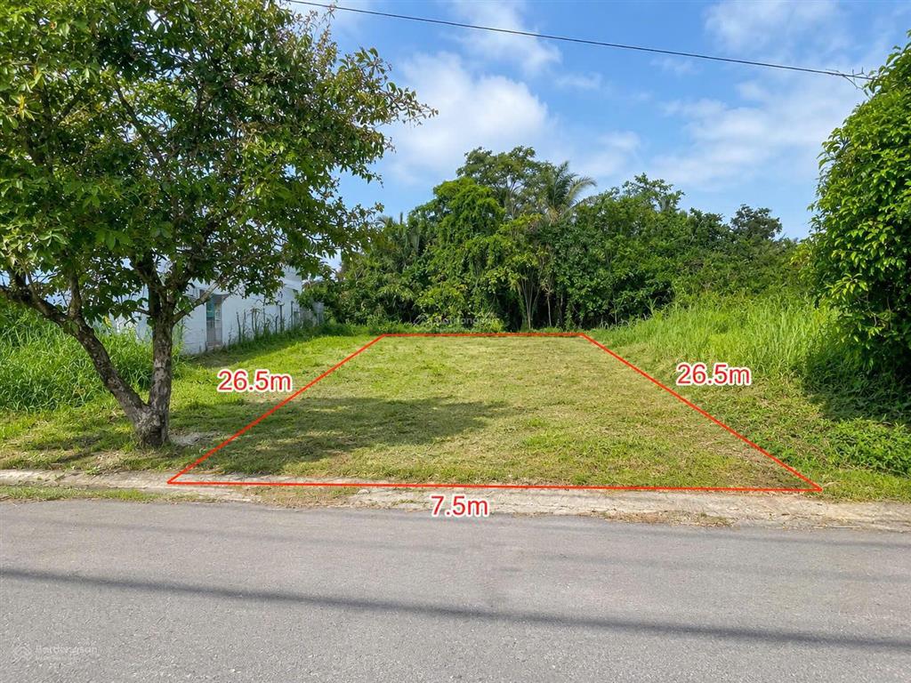 Bán đất 200m2, ngang bề thế 7,5m, đường 12m, sổ riêng, nguyễn bình, chỉ 7 tỷ
