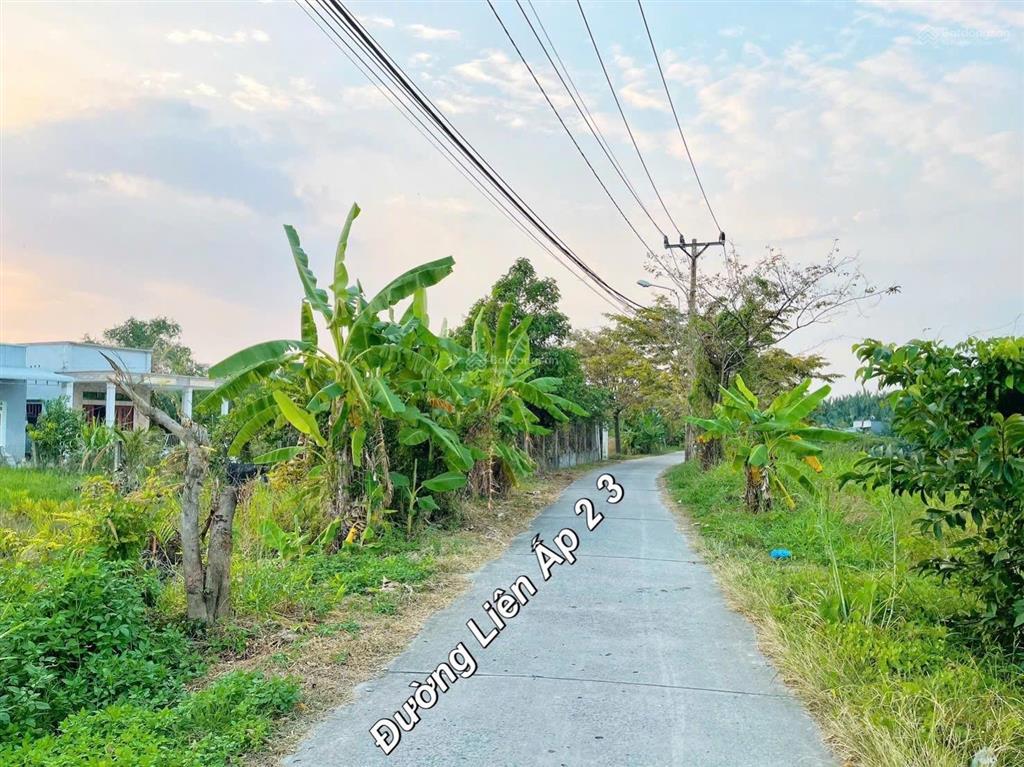 Chủ bán đất 1235m2 đường liên ấp 23, nguyễn văn tạo, thích hợp làm nhà vườn, giá 3.7 tỷ