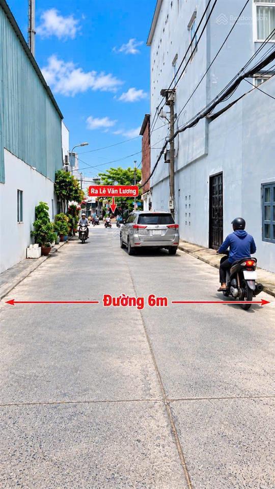 Chủ bán 171m2 đất lê văn lương, sổ riêng, xây tự do, chỉ 4.3 tỷ