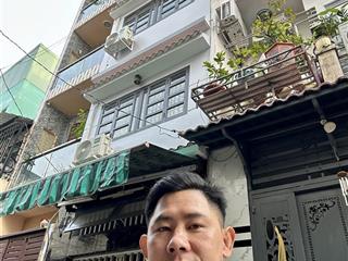 40m2  4 tầng hẻm ô tô đường tân hoà đông, ngay ngã 4 bốn xã. chỉ 3.58 tỷ.