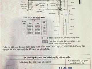 Nhà hẻm xe hơi gẩn nguyễn ảnh thủ  4x15m  2 tầng  ngay bến xe buýt hiệp thành  giá chỉ 3xty