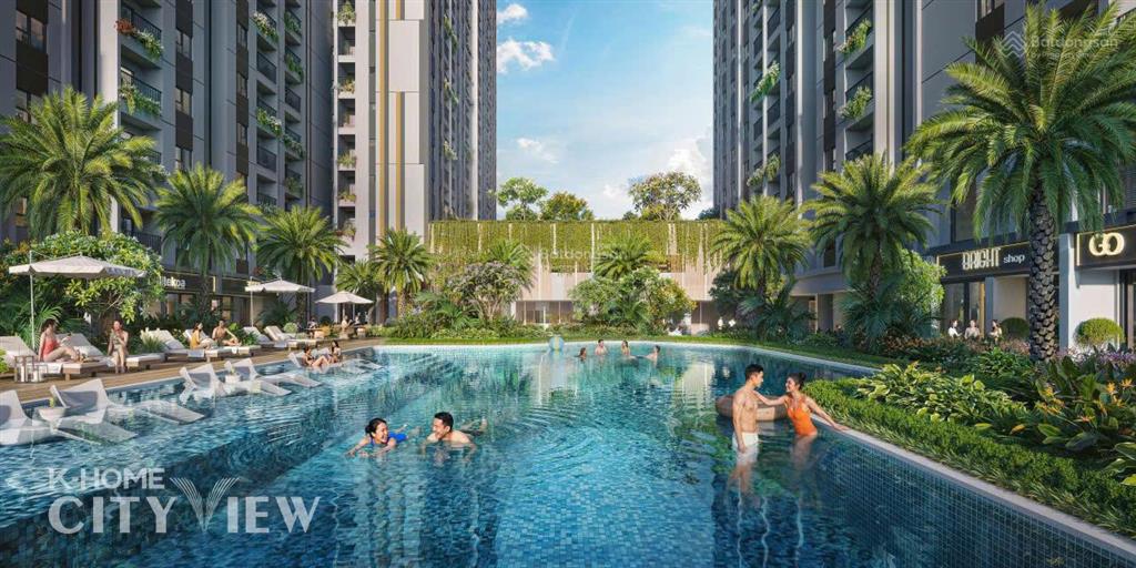 Bán căn hộ 3pn, 2wc tại khome cityview, giá tốt 1,54 tỷ, 70,5m2, gần kcn amata đồng nai