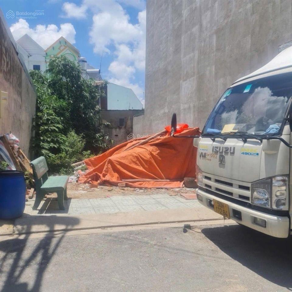 Bán lô đất  trần thị hè  quận 12  110m2  xe tải thông  khu nhà cao tầng  chỉ 6 tỷ