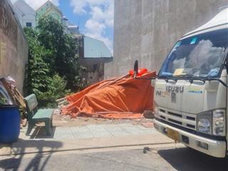 Bán lô đất  trần thị hè  quận 12  110m2  xe tải thông  khu nhà cao tầng  chỉ 6 tỷ