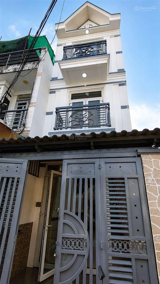 Nhà quận 12  lâm thị hố  50m2  3 tầng  4pn  hẻm xe hơi  sát hiệp thành city  chỉ hơn 4 tỷ
