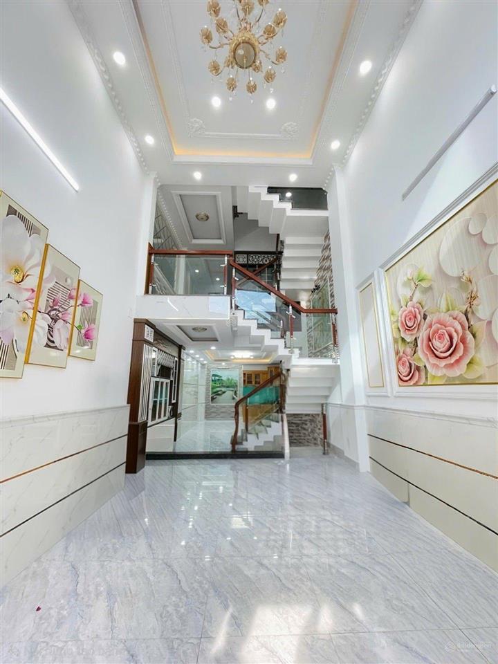 Nhà quận 12  lâm thị hố  60m²  5 tầng  6 pn  hẻm xe tải ngay hiệp thành city  chỉ 6,5 tỷ
