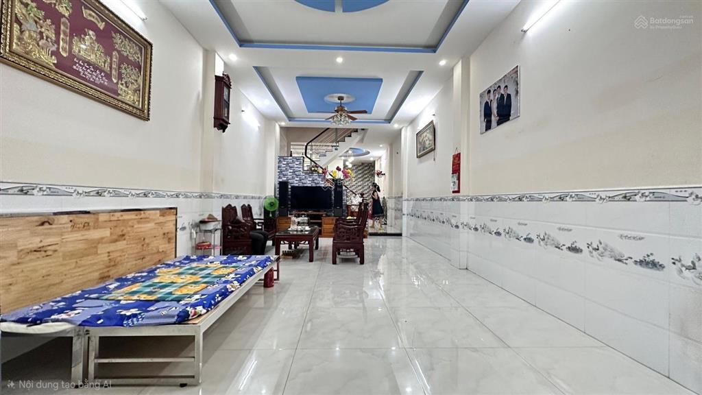 Nhà bán tân chánh hiệp 17  gần bệnh viện q.12  5m x 23m  3 tầng  hẻm ôtô vào nhà  chỉ 7,2 tỷ