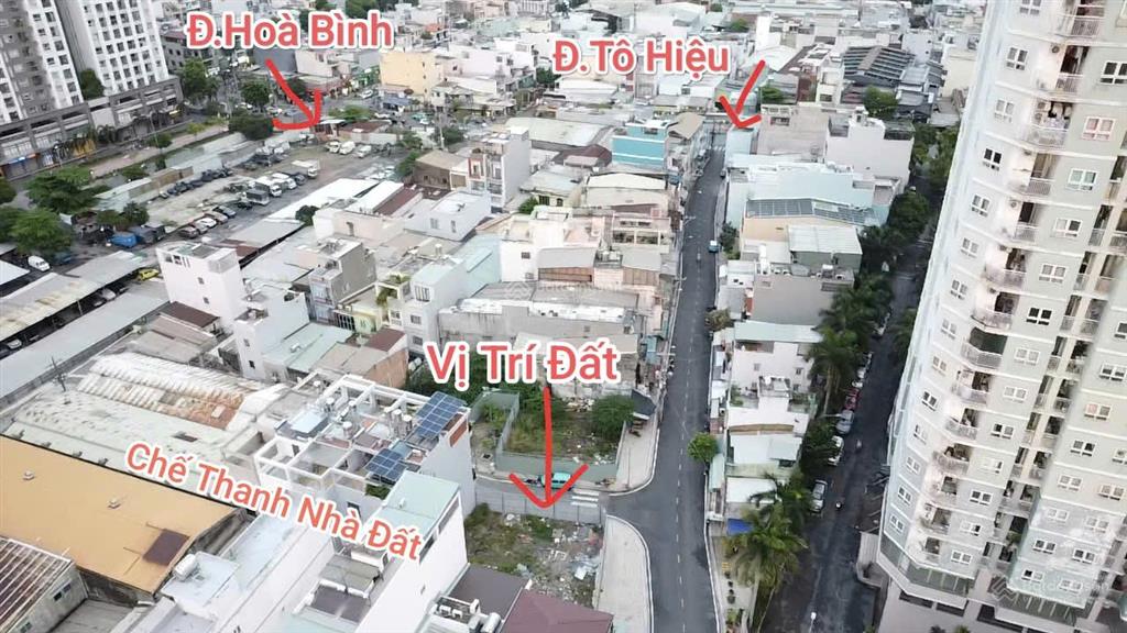 Đất nền tt tân phú|mặt tiền 1 sẹc tô hiệu|đường 16m|kinh doanh đỉnh|dt 55m2|7.15 tỷ| 0903 983 ***