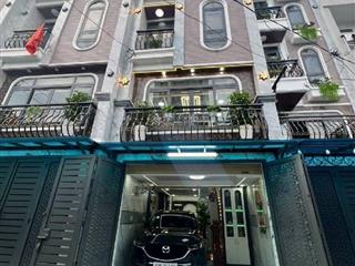 Bán nhà gò vấp hẻm xe hơi khu vip gò vấp 5 tầng  nguyễn tư giãn  phan huy íchsiêu thị emart