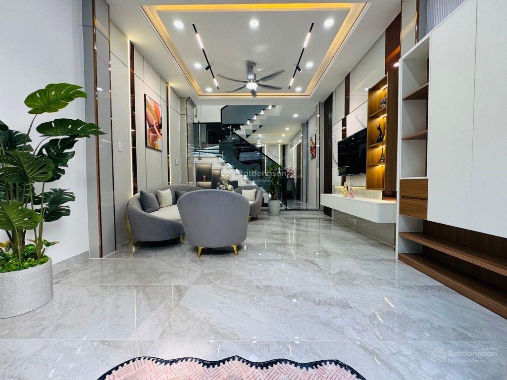 Bán nhà gò vấphẻm xe tải 4 tầng  đúc btct  dường số 59 phạm văn chiêu chợ thạch đà