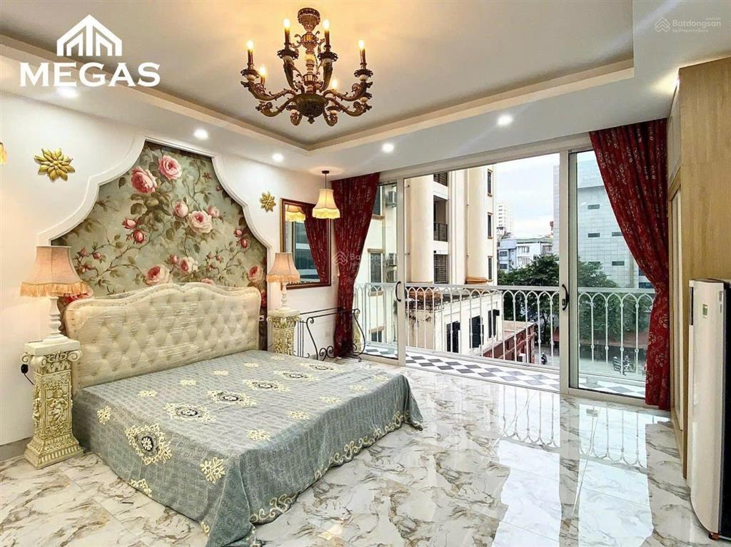 Vẫn còn slot ô tô!! cho thuê căn hộ full nt có máy lọc nước ban công, ngay mặt phố, trung kính