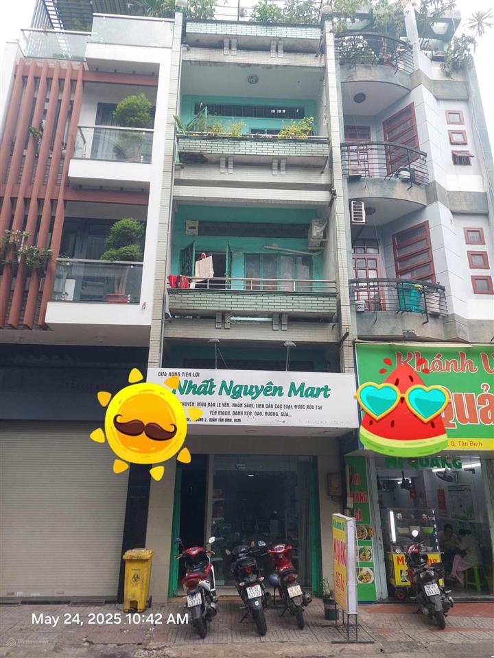 Cần bán nhà mặt tiền ngô thị thu minh (sát lê văn sỹ), tân bình , dt 4x16m , 5 tầng ,giá 16,9 tỷ tl