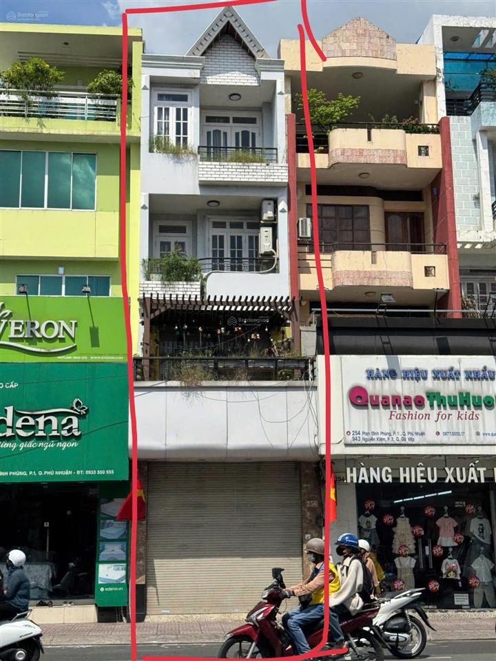 Bán gấp nhà mặt tiền phan đình phùng , phú nhuận , dt 4x18m , 4 tầng đẹp , giá chỉ 22 tỷ