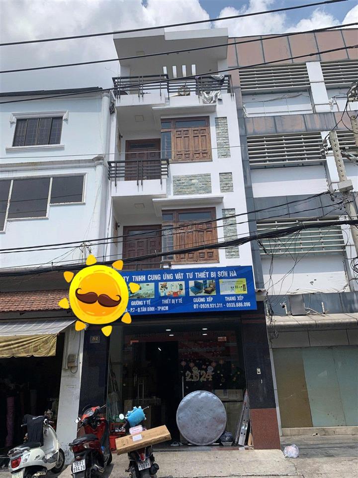 Bán nhà mặt tiền ba gia  lý thường kiệt, tân bình, đoạn đẹp, 4,5x16m, 4 tầng, giá 17 tỷ tl
