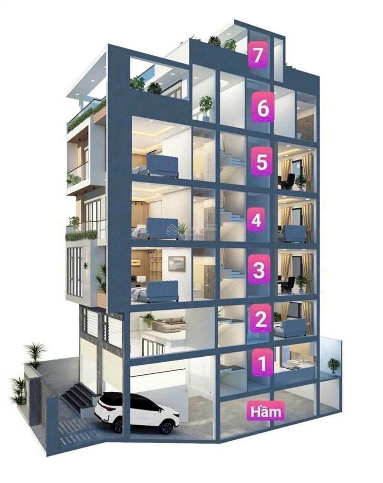 Cần bán nhà mặt tiền đường phan đăng lưu, phú nhuận, dt 8x24m, ctxd hầm 8 tầng, giá 67 tỷ tl