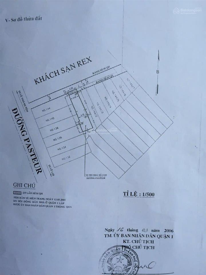Bán nhà siêu vị trí mặt tiền pasteur quận 1
