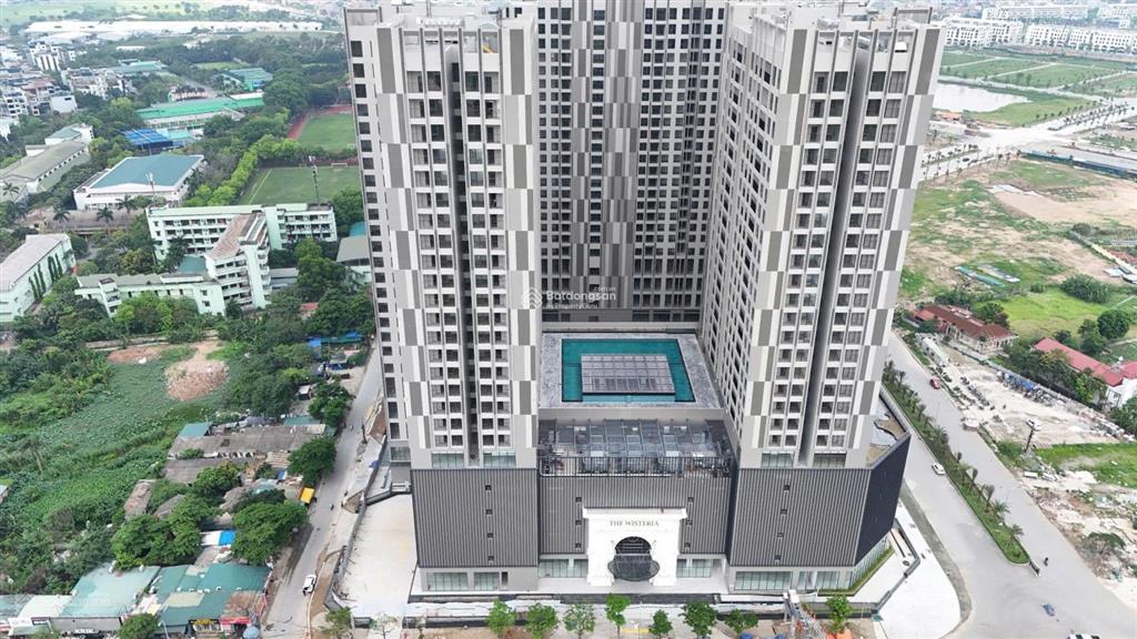 Chỉ 5,2 tỷ nhận ngay căn 83m 2ng 2vs full nội thất tại chung cư cao cấp the wisteria sổ đỏ trao tay