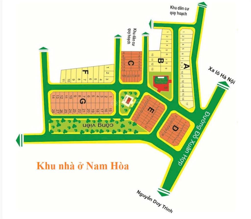 Đất 5x20m  khu nam hoà, phước long tp. hcm