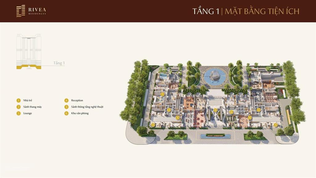 Quỹ độc quyền 1pn2pnduplex rivea residences đủ tầng hướng đẹp, chiết khấu đặc biệt 22,8% + lì xì