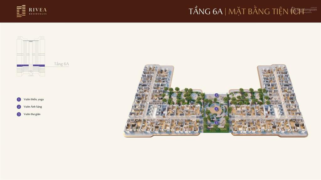 Quỹ độc quyền 1pn2pnduplex rivea residences đủ tầng hướng đẹp, chiết khấu đặc biệt 22,8% + lì xì