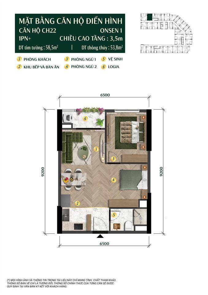 C1xa1x 1pn+ tầng cao tòa the charm charmora city giá sock 2 tỷ 678 triệu , căn cuối giá cực tốt !!!