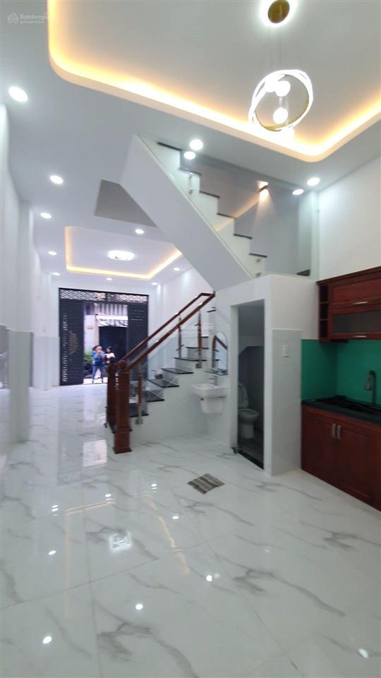 Nhà 2 tầng, 4mx13.5m, sổ mới, đang hoàn công, 4t4