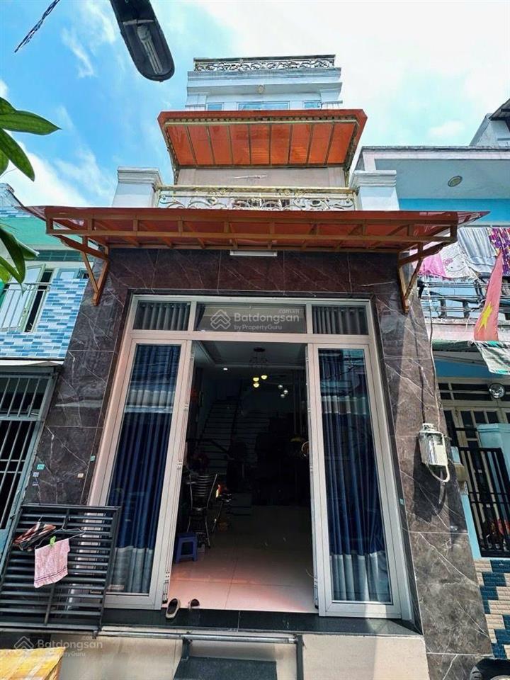 Nhà 4 tầng bình trị đông, sổ đẹp, hoàn công đủ, hxh thông, 4,95tỉ