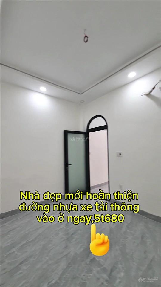 Nhà 1/,đường nhựa,xe tải thông,vừa hoàn thiện,5t6 giảm còn 5tỉ3 nhà mớivào ở ngay,full nội thất