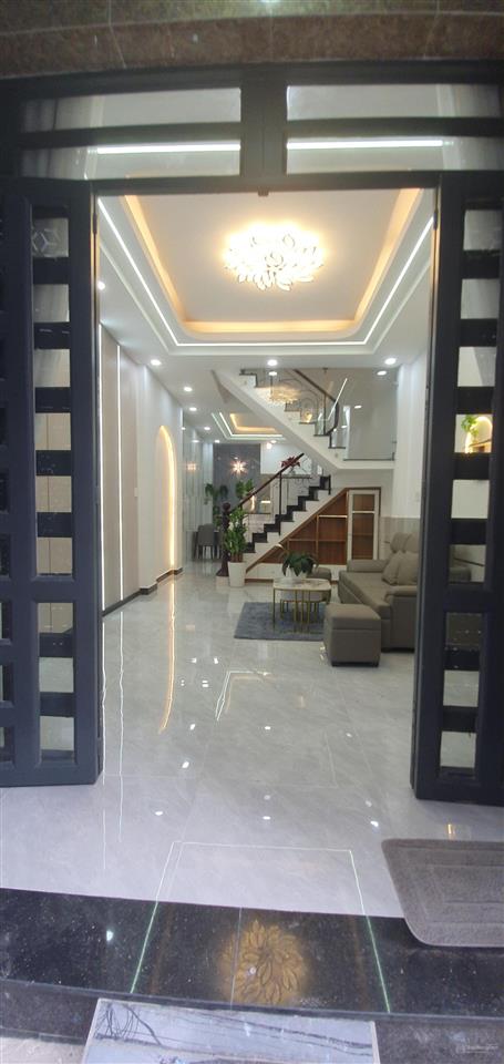 Nhà 4 tầng, hẻm xe tải 7m thông thoáng,gần bv bình tân, 6tỉ 610tr. tặng nội thất cao cấp.