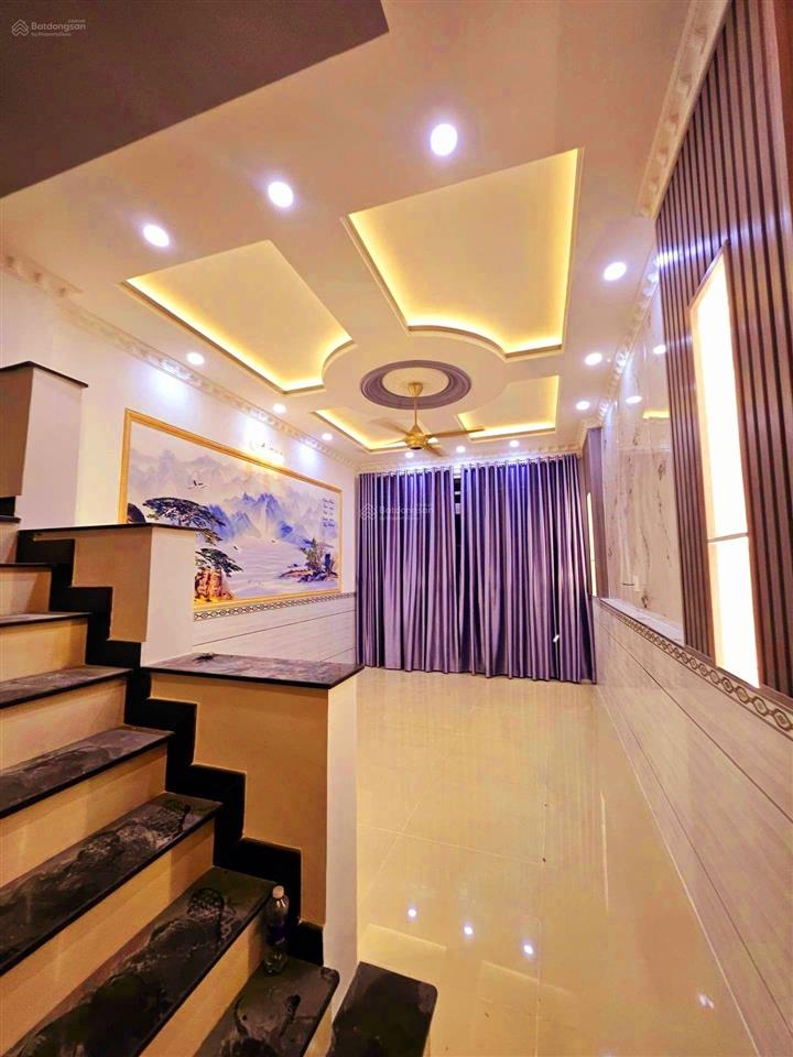 Nhà 4 tầng xây mới,mặt tiền đường, tiện kd đa ngành nghề, chỉ 9tỉ x.gần chợ bình trị đông!