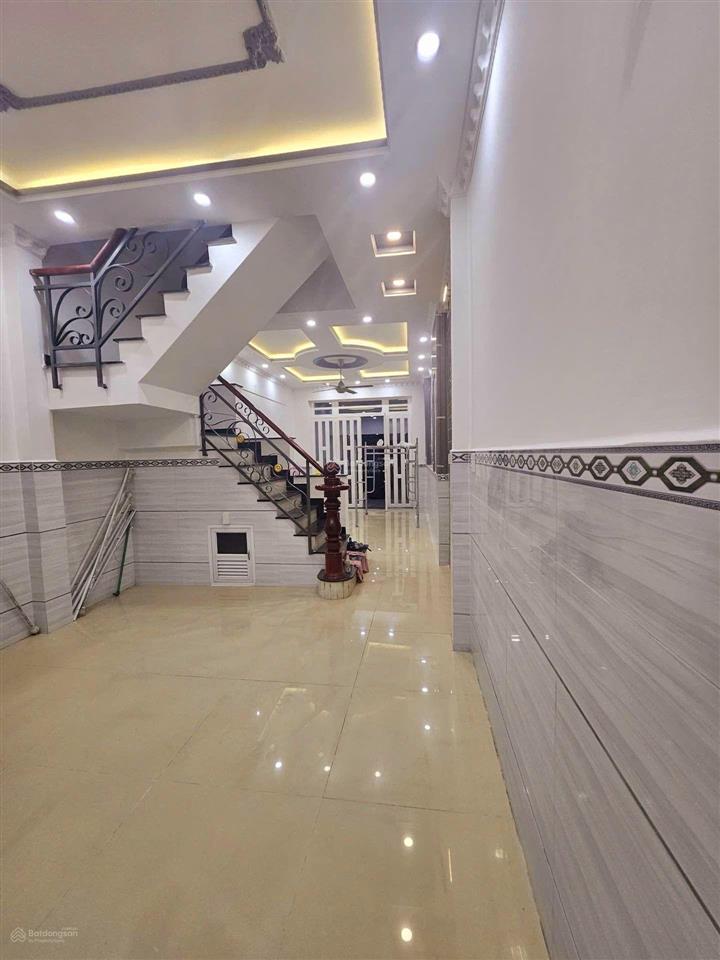 Nhà 4 tầng xây mới,mặt tiền đường, tiện kd đa ngành nghề, chỉ 9tỉ x.gần chợ bình trị đông!