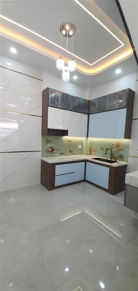 Nhà đẹp 4 tầng mới tinh,ngay chợ gò xoài, sát mặt tiền đường,hxh, shr, hoàn công đủ, 5 đồng hơn! n