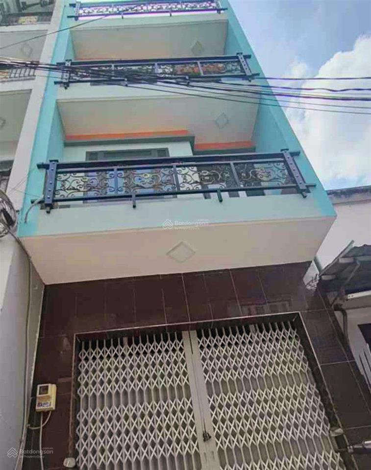 Nhà 4tầng gần bốn xã, 4mx16m, chỉ 5 đồng hơn, giáp tân phú,4 phòng ngủ rộng+wc khép kín,nội thất cc