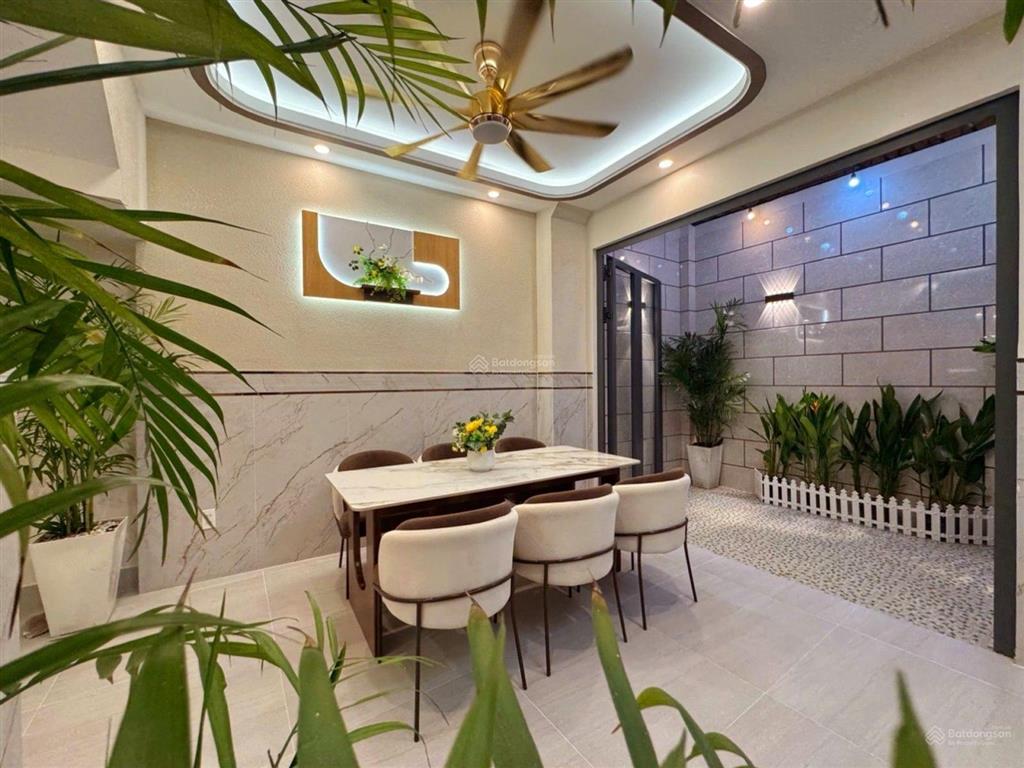 Nhà 3 tầng cx phú lâm a  dt 3 x 21m, nở hậu 6m  4pn, 4wc  ô tô đỗ cửa  sổ hồng riêng, 7,5 tỷ