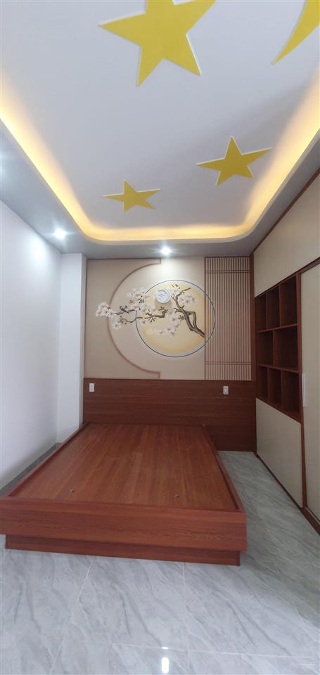Nhà đẹp 5 tầng xây mới bình thành  ngã tư gò mây  hxh 6m dt 4,6 x 12m, shr hcđ, 5,75 tỷ