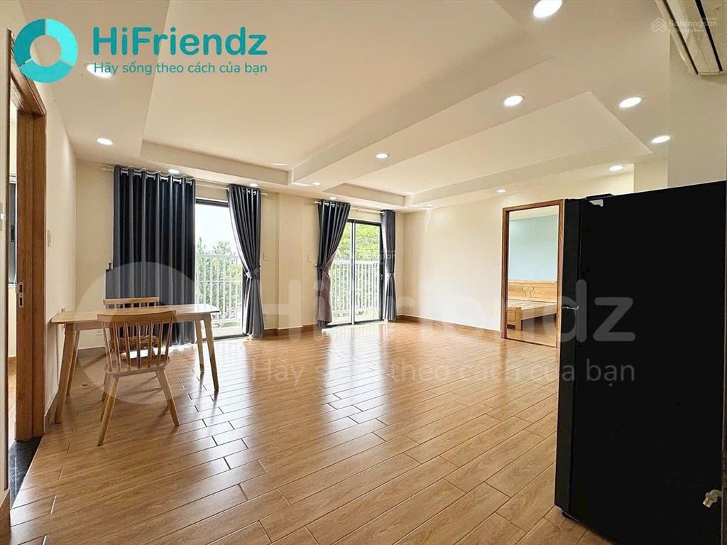 Cho thuê căn hộ đặng thùy trâm, 13 triệu 100m2, 2pn, 2wc, full nội thất, hầm xe, bảo vệ, ngay vl3
