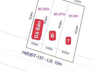 Lô đất đẹp sát đặng thúc vịnh, đông thạnh  5x19  đường xe tải  giá 2,8tỷ