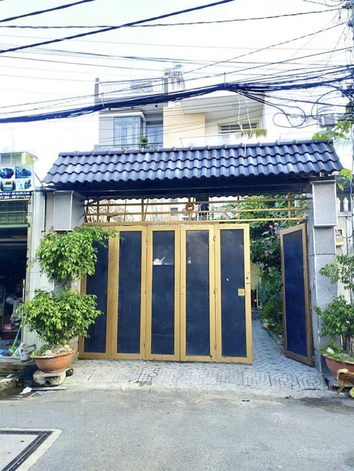 Mt đường nhựa 8m tân thới hiệp, q12  nhà btct 2tầng sân vườn  dt 124m2 (5x25)  giá chỉ gần 6tỷ