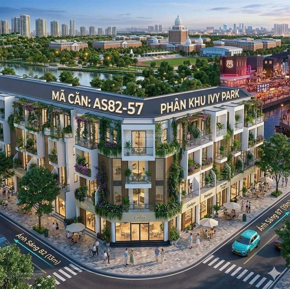 Siêu phẩm căn góc 2 mặt tiền as8257 vị trí độc tôn, view triệu đô  giá hấp dẫn